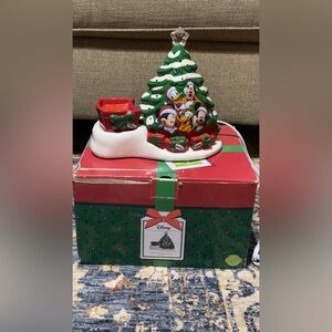 SCENTSY Disney ‘Christmas with Disney’ Fragrance Wax Warmer Mickey Mouse